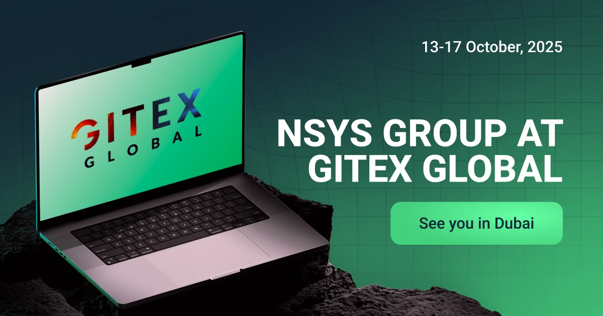 NSYS на GITEX GLOBAL 2025: встретимся в Дубае NSYS на GITEX GLOBAL 2025: встретимся в Дубае