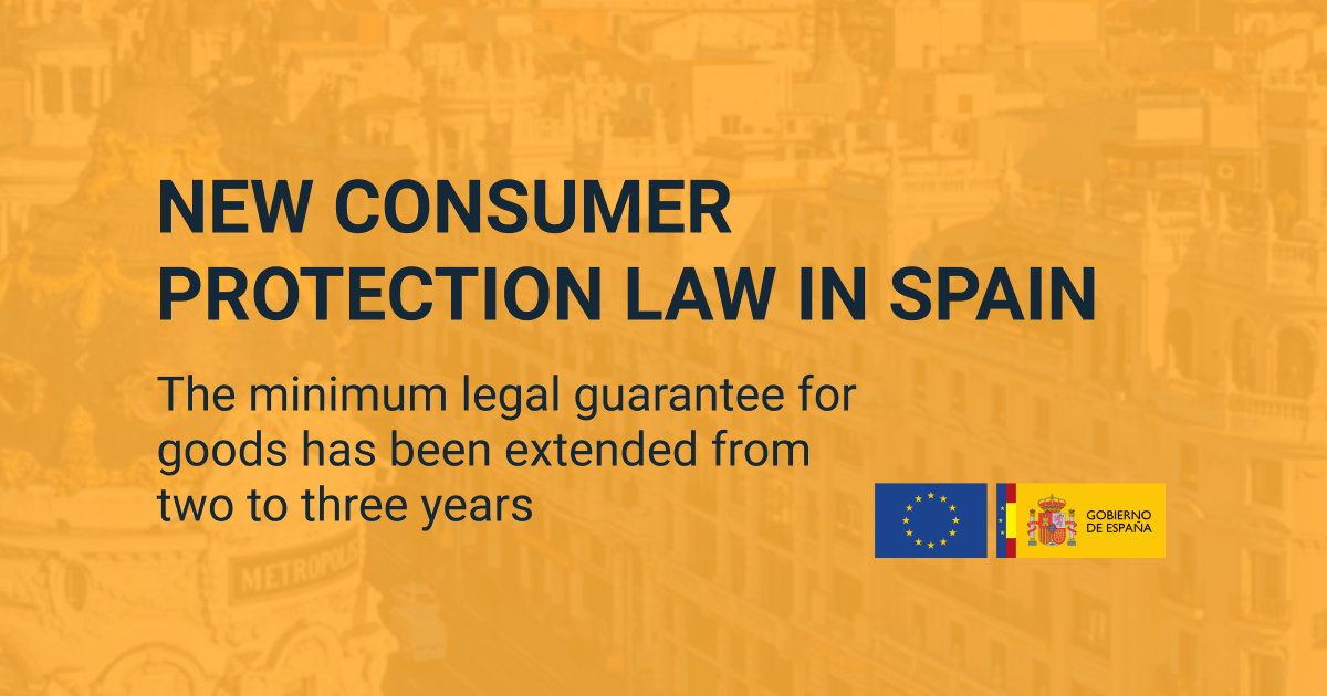 In Spain, the minimum warranty period for used phones has been extended