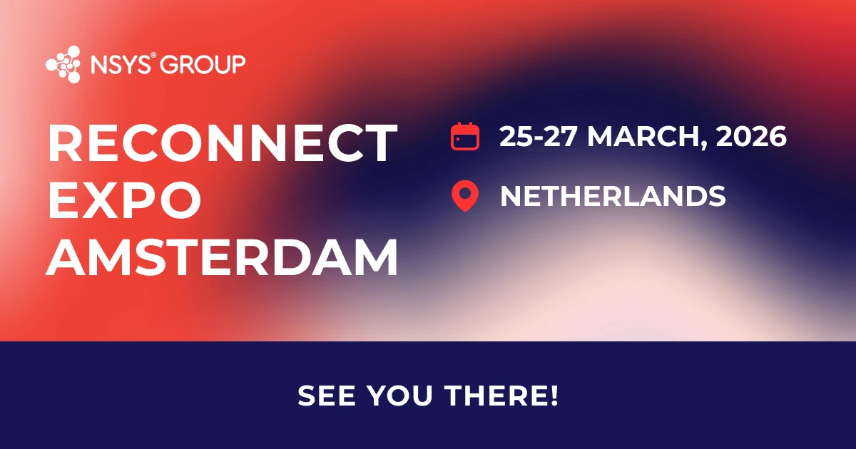 NSYS Group at Reconnect EXPO Amsterdam 2026 – Discover Reeva Nova