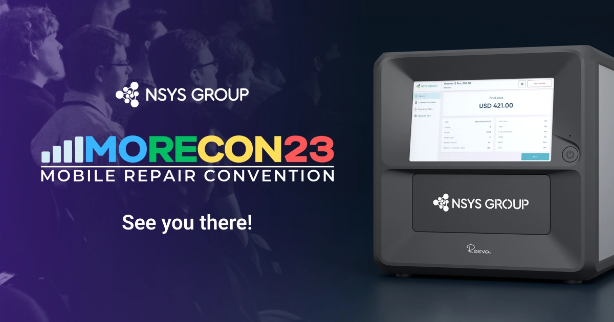 NSYS Group a MORECON23: l'Era Robotica della Riparazione Mobile NSYS Group a MORECON23: l'Era Robotica della Riparazione Mobile