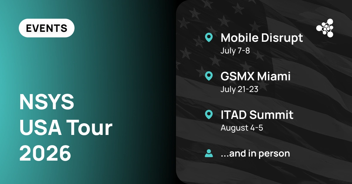 One Month. Three Major Events. Endless Opportunities to Meet NSYS in the U.S.