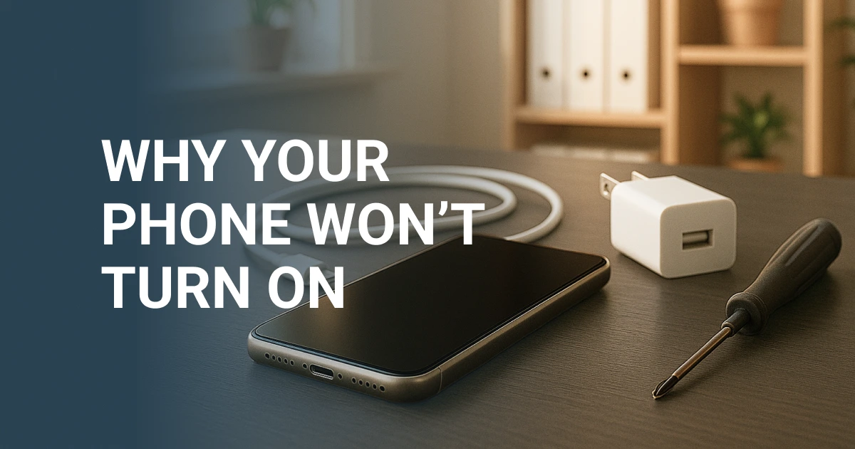 Why Won’t My Phone Turn On? Practical Steps for Users and Businesses Why Won’t My Phone Turn On? Practical Steps for Users and Businesses