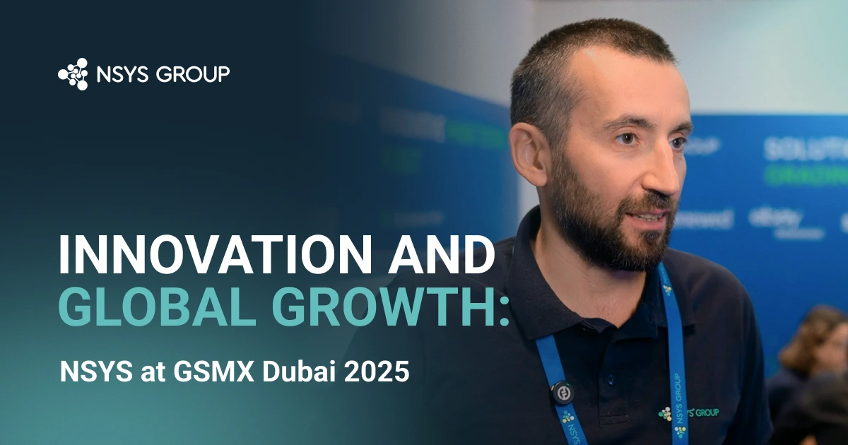 Gregory Glazman on Innovation and Global Growth: NSYS at GSMX Dubai 2025